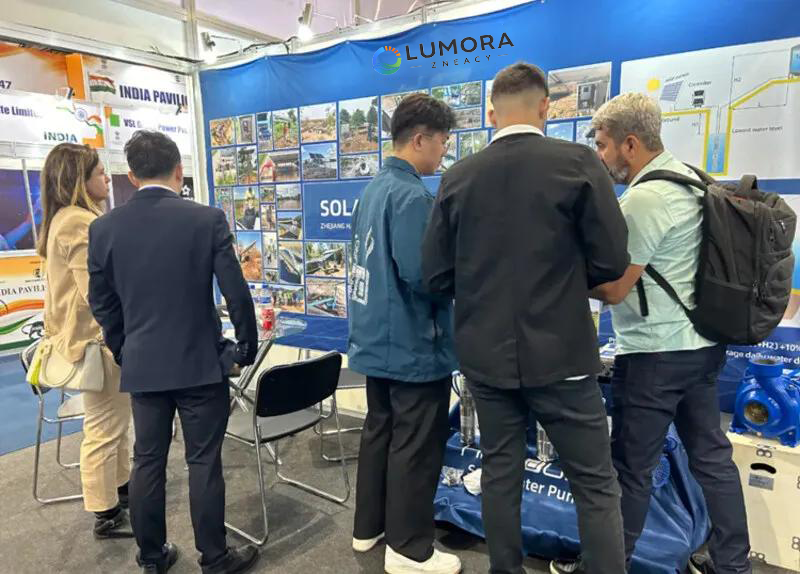 LUMORA was invited to participate in the Intersolar South America exhibition at the North Convention Center in Sao Paulo, Brazil